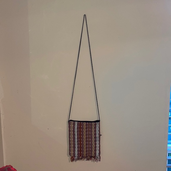 Vintage Boho Woven Purse Handbag 1990’s - Picture 2 of 8